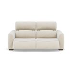 Beck 3 Seater Recliner Sofa - 2.5 Seater Sofa with 2 Power Recliners Fabric - Power Recliner with USB