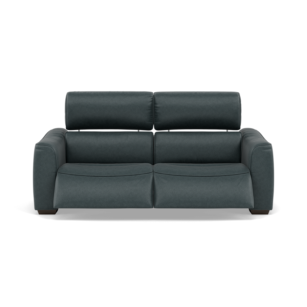 Beck 3 Seater Recliner Sofa - 2.5 Seater Sofa with 2 Power Recliners Fabric - Power Recliner with USB 3 Seater Sofas Sterling Home 10 BFA-BLJ-2047 LAKE GREEN