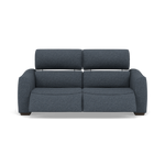 Beck 3 Seater Recliner Sofa - 2.5 Seater Sofa with 2 Power Recliners Fabric - Power Recliner with USB