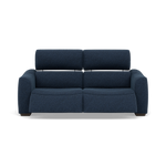 Beck 3 Seater Recliner Sofa - 2.5 Seater Sofa with 2 Power Recliners Fabric - Power Recliner with USB