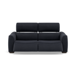 Beck 3 Seater Recliner Sofa - 2.5 Seater Sofa with 2 Power Recliners Fabric - Power Recliner with USB