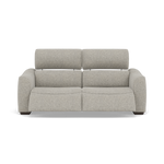 Beck 3 Seater Recliner Sofa - 2.5 Seater Sofa with 2 Power Recliners Fabric - Power Recliner with USB