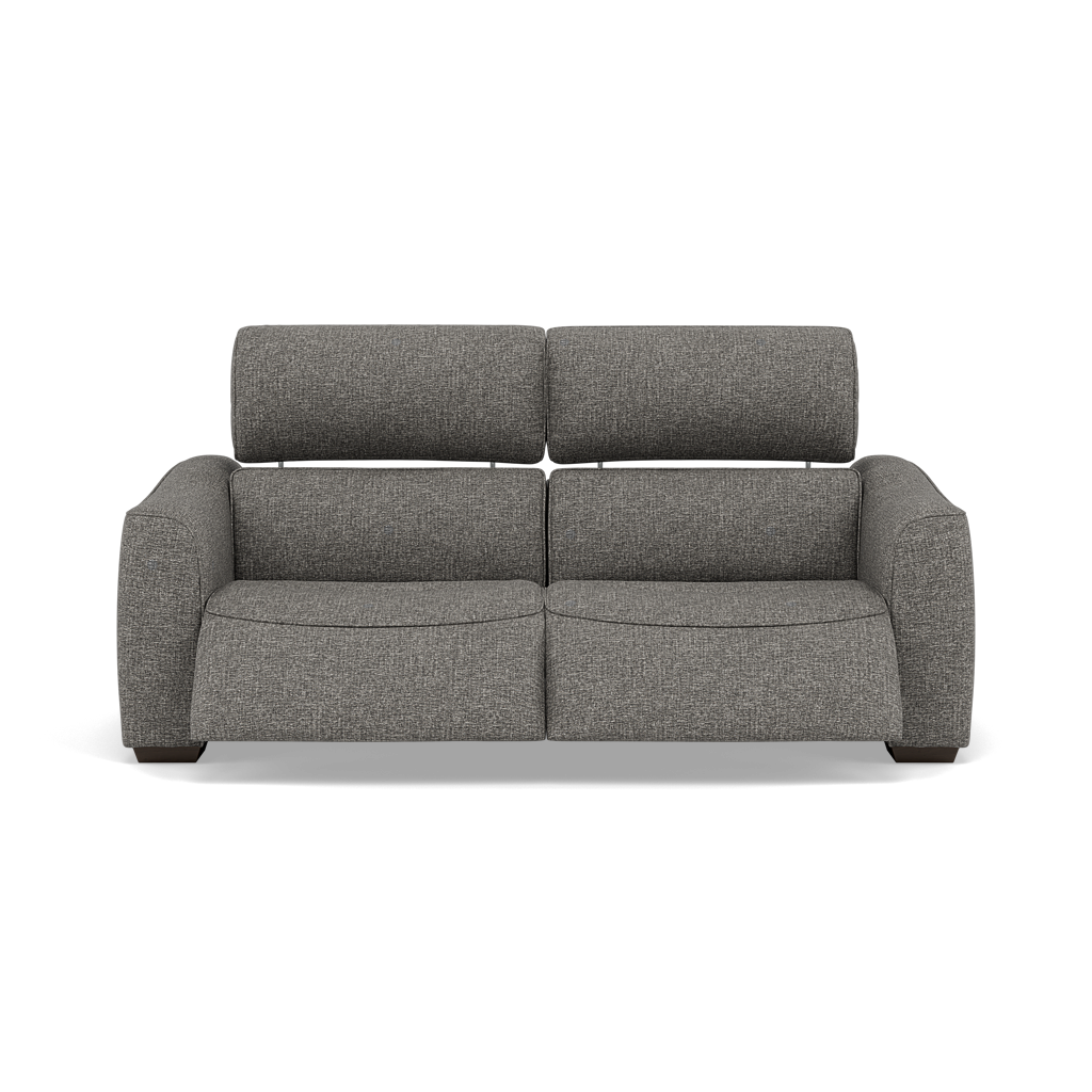 Beck 3 Seater Recliner Sofa - 2.5 Seater Sofa with 2 Power Recliners Fabric - Power Recliner with USB