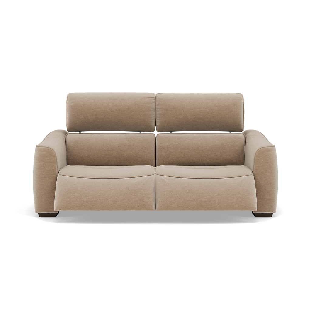 Beck 3 Seater Recliner Sofa - 2.5 Seater Sofa with 2 Power Recliners Fabric - Power Recliner with USB 3 Seater Sofas Sterling Home 20