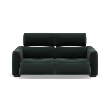 Beck 3 Seater Recliner Sofa - 2.5 Seater Sofa with 2 Power Recliners Fabric - Power Recliner with USB 3 Seater Sofas Sterling Home 14 FAB-MEG-21 CHARCOAL GREY