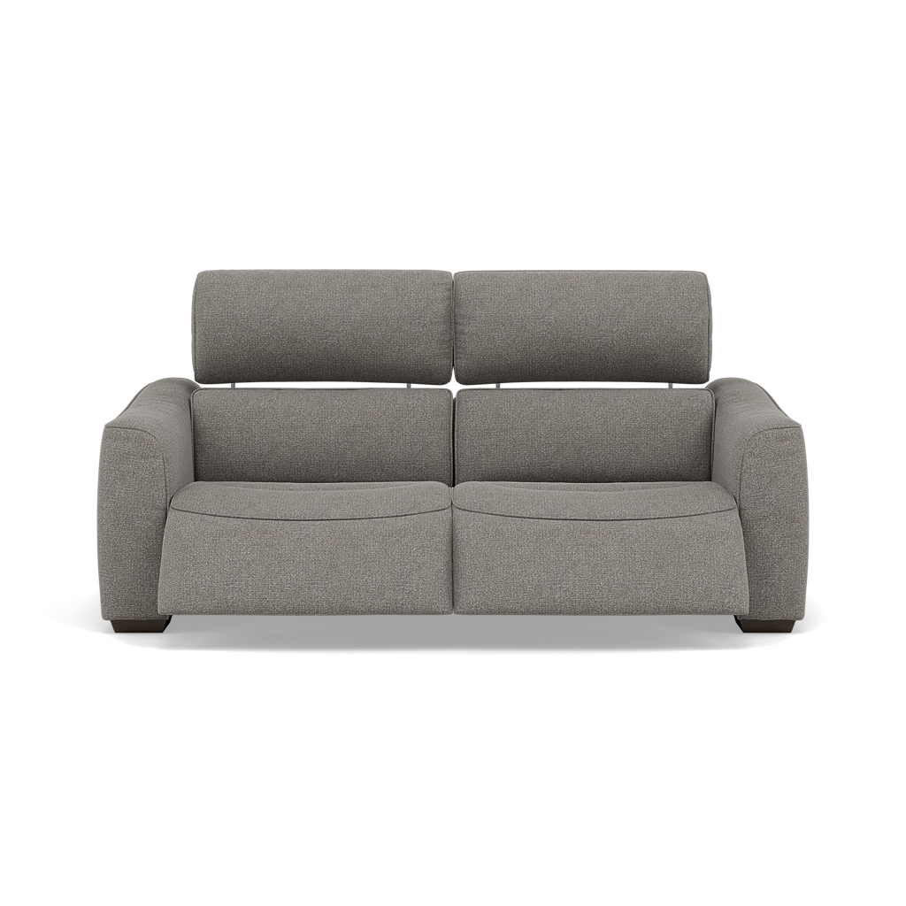 Beck 3 Seater Recliner Sofa - 2.5 Seater Sofa with 2 Power Recliners Fabric - Power Recliner with USB