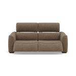 Beck 3 Seater Recliner Sofa - 2.5 Seater Sofa with 2 Power Recliners Fabric - Power Recliner with USB