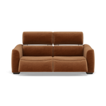 Beck 3 Seater Recliner Sofa - 2.5 Seater Sofa with 2 Power Recliners Fabric - Power Recliner with USB 3 Seater Sofas Sterling Home 24