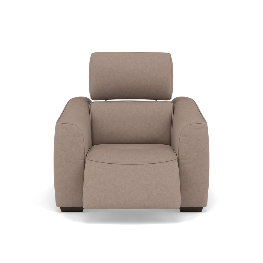 Beck Recliner Armchair - Power Recliner Chair Fabric Sterling Home BFA-BLJ-946 SILVER GREY 2