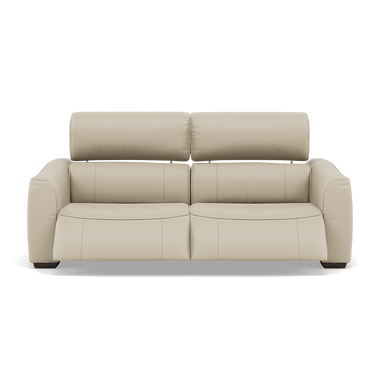 Beck Small 3 Seater Recliner Sofa - 2.5 Seater Sofa with 2 Power Recliners (Compact) Cat 20S - Power Recliner with USB 3 Seater Sofas Sterling Home 5 BXS-041E SILVER GREY