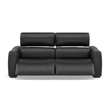 Beck Small 3 Seater Recliner Sofa - 2.5 Seater Sofa with 2 Power Recliners (Compact) Cat 20S - Power Recliner with USB 3 Seater Sofas Sterling Home 6 BXS-058E SHALE