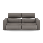 Beck Small 3 Seater Recliner Sofa - 2.5 Seater Sofa with 2 Power Recliners (Compact) Cat 20S - Power Recliner with USB Sofas Sterling Home 3 NWS-042E ELEPHANT