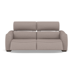 Beck Small 3 Seater Recliner Sofa - 2.5 Seater Sofa with 2 Power Recliners (Compact) Fabric - Power Recliner with USB 3 Seater Sofas Sterling Home 2 BFA-BLJ-22 DOVE GREY