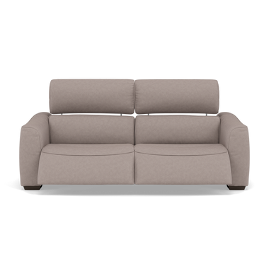 Beck Small 3 Seater Recliner Sofa - 2.5 Seater Sofa with 2 Power Recliners (Compact) Fabric - Power Recliner with USB 3 Seater Sofas Sterling Home 2 BFA-BLJ-22 DOVE GREY