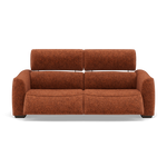 Beck Small 3 Seater Recliner Sofa - 2.5 Seater Sofa with 2 Power Recliners (Compact) Fabric - Power Recliner with USB 3 Seater Sofas Sterling Home 21