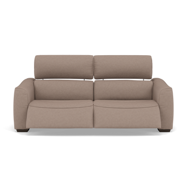 Beck Small 3 Seater Recliner Sofa - 2.5 Seater Sofa with 2 Power Recliners (Compact) Fabric - Power Recliner with USB 3 Seater Sofas Sterling Home 3 BFA-BLJ-946 SILVER GREY
