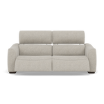 Beck Small 3 Seater Recliner Sofa - 2.5 Seater Sofa with 2 Power Recliners (Compact) Fabric - Power Recliner with USB 3 Seater Sofas Sterling Home 25