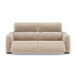 Beck Small 3 Seater Recliner Sofa - 2.5 Seater Sofa with 2 Power Recliners (Compact) Fabric - Power Recliner with USB 3 Seater Sofas Sterling Home 20