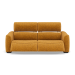 Beck Small 3 Seater Recliner Sofa - 2.5 Seater Sofa with 2 Power Recliners (Compact) Fabric - Power Recliner with USB 3 Seater Sofas Sterling Home 19