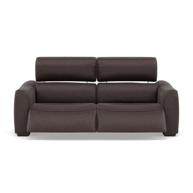 Beck Small 3 Seater Recliner Sofa - 2.5 Seater Sofa with 2 Power Recliners (Compact) Fabric - Power Recliner with USB 3 Seater Sofas Sterling Home 4 BFA-BLJ-088 CHARCOAL GREY