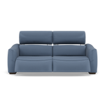 Beck Small 3 Seater Recliner Sofa - 2.5 Seater Sofa with 2 Power Recliners (Compact) Fabric - Power Recliner with USB 3 Seater Sofas Sterling Home 12 BFA-MAD-08 PACIFIC BLUE