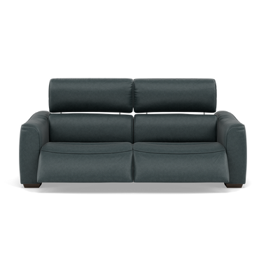 Beck Small 3 Seater Recliner Sofa - 2.5 Seater Sofa with 2 Power Recliners (Compact) Fabric - Power Recliner with USB 3 Seater Sofas Sterling Home 9 BFA-BLJ-2047 LAKE GREEN