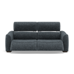 Beck Small 3 Seater Recliner Sofa - 2.5 Seater Sofa with 2 Power Recliners (Compact) Fabric - Power Recliner with USB 3 Seater Sofas Sterling Home 22
