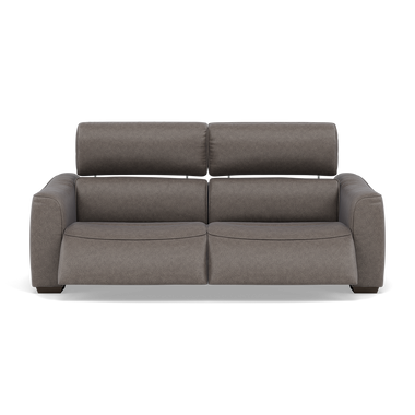 Beck Small 3 Seater Recliner Sofa - 2.5 Seater Sofa with 2 Power Recliners (Compact) Fabric - Power Recliner with USB 3 Seater Sofas Sterling Home 5 BFA-BLJ-042 ELEPHANT
