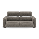 Beck Small 3 Seater Recliner Sofa - 2.5 Seater Sofa with 2 Power Recliners (Compact) Fabric - Power Recliner with USB 3 Seater Sofas Sterling Home 23