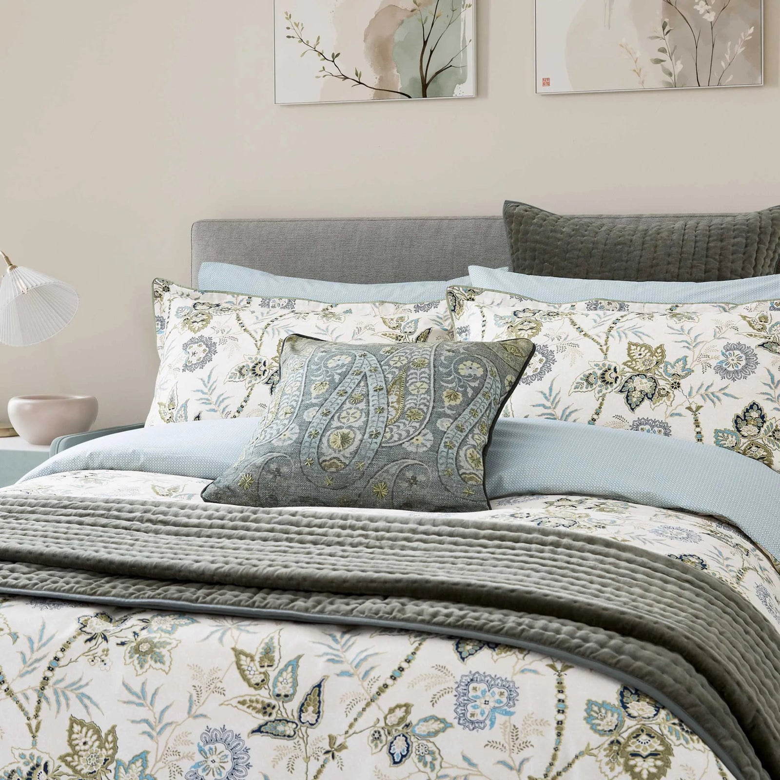 Bedeck Of Belfast Emira Duvet Set - Emira Duvet Set Double Sterling Home 2