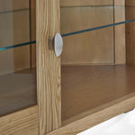 Bexley Corner TV Unit - Corner Media Stand Oak Storage Sterling Home 4