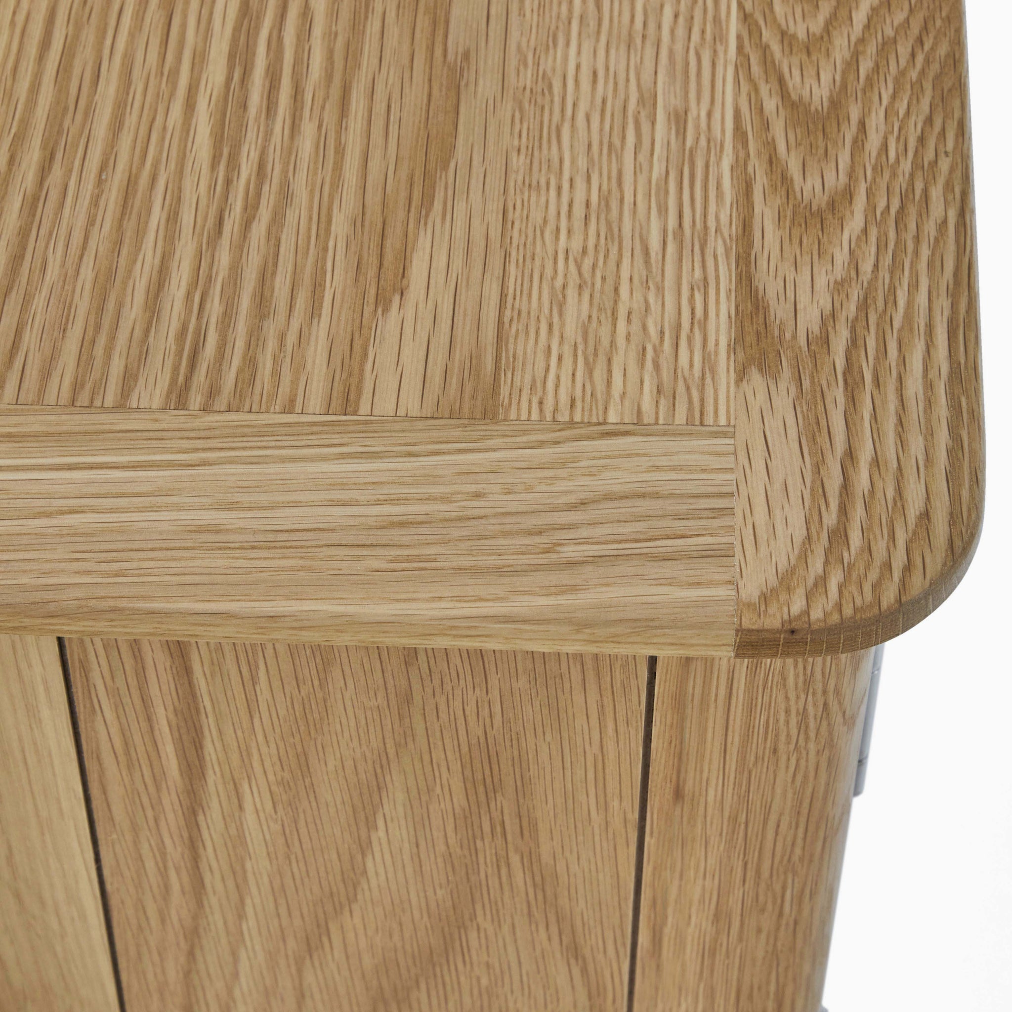 Bexley Corner TV Unit - Corner Media Stand Oak Storage Sterling Home 5