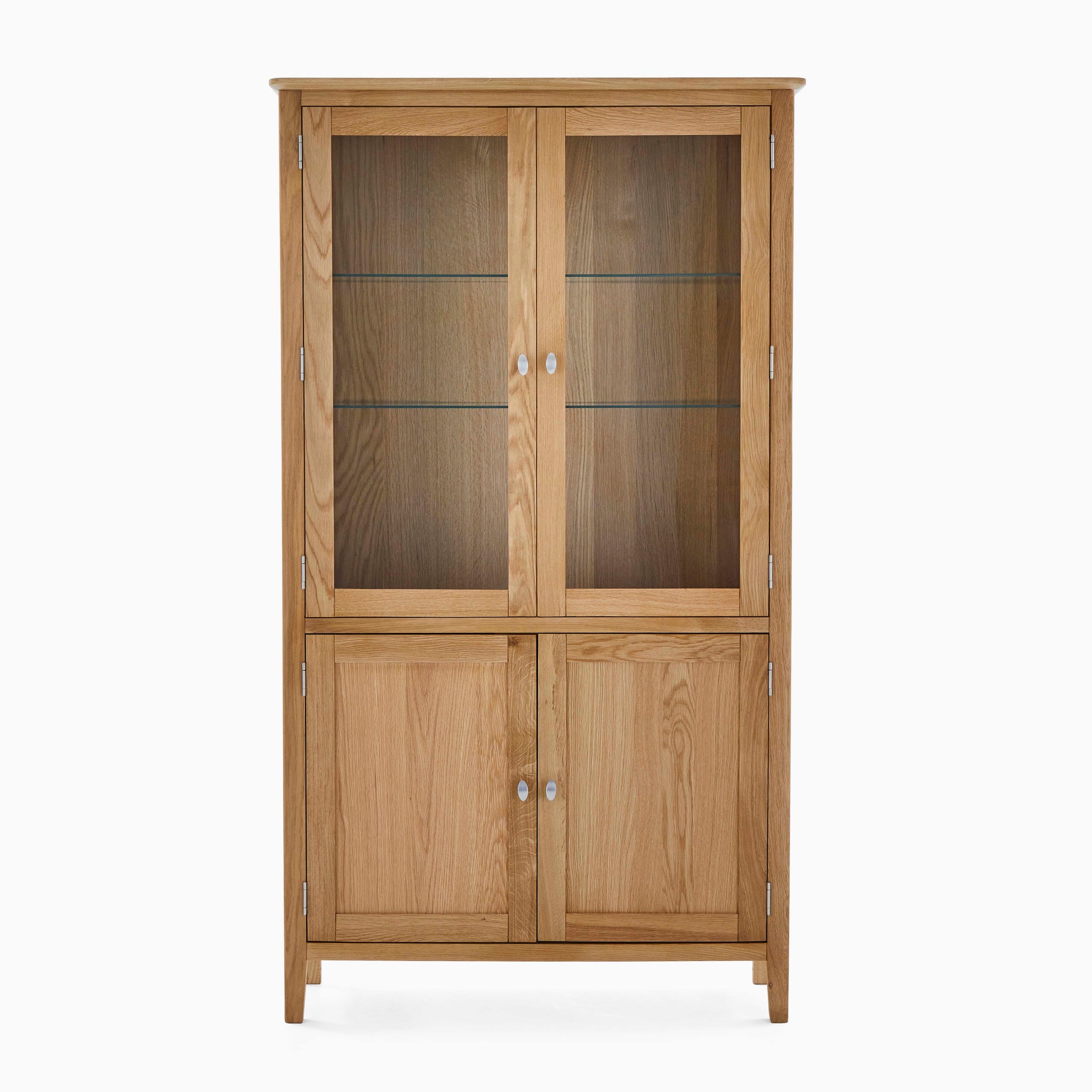 Bexley Display Cabinet - Display Cabinet Oak Storage Sterling Home 1