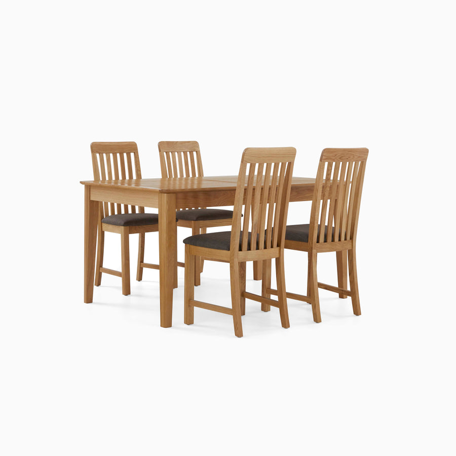 Bexley Compact Extending Dining Table - Compact Extending Table Oak Tables Sterling Home 2