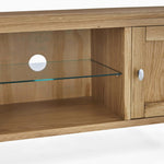 Bexley Large TV Unit - Large Media Stand Oak Storage Sterling Home 4