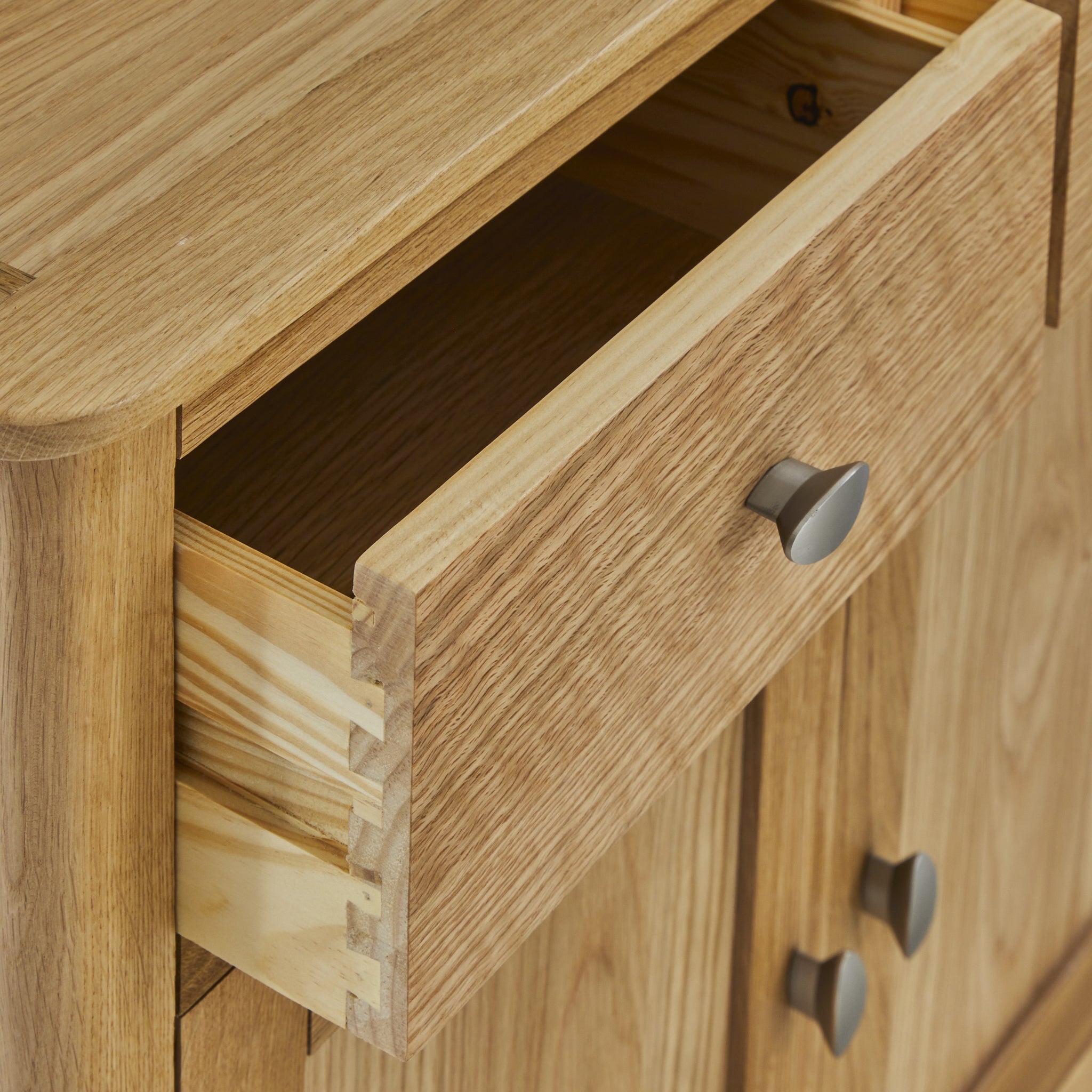 Bexley Mini Sideboard - Mini Sideboard Oak Storage Sterling Home 4