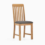 Bexley Slat Dining Chair - Dining Chair Vertical Slats Oak Chairs Sterling Home 1
