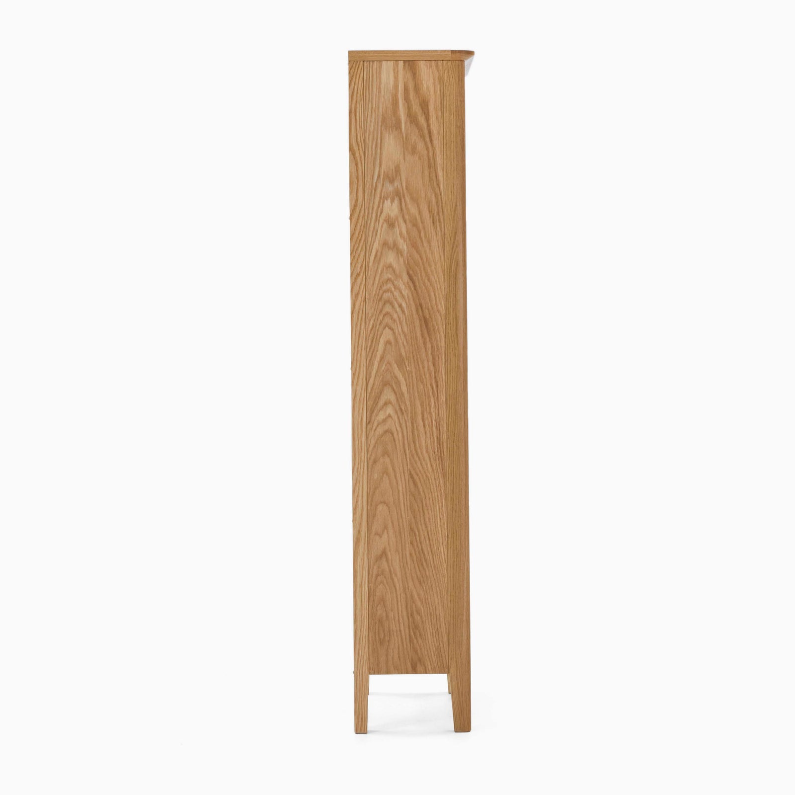Bexley Slim Bookcase - Slim Bookcase Oak Storage Sterling Home 3