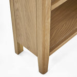 Bexley Slim Bookcase - Slim Bookcase Oak Storage Sterling Home 5