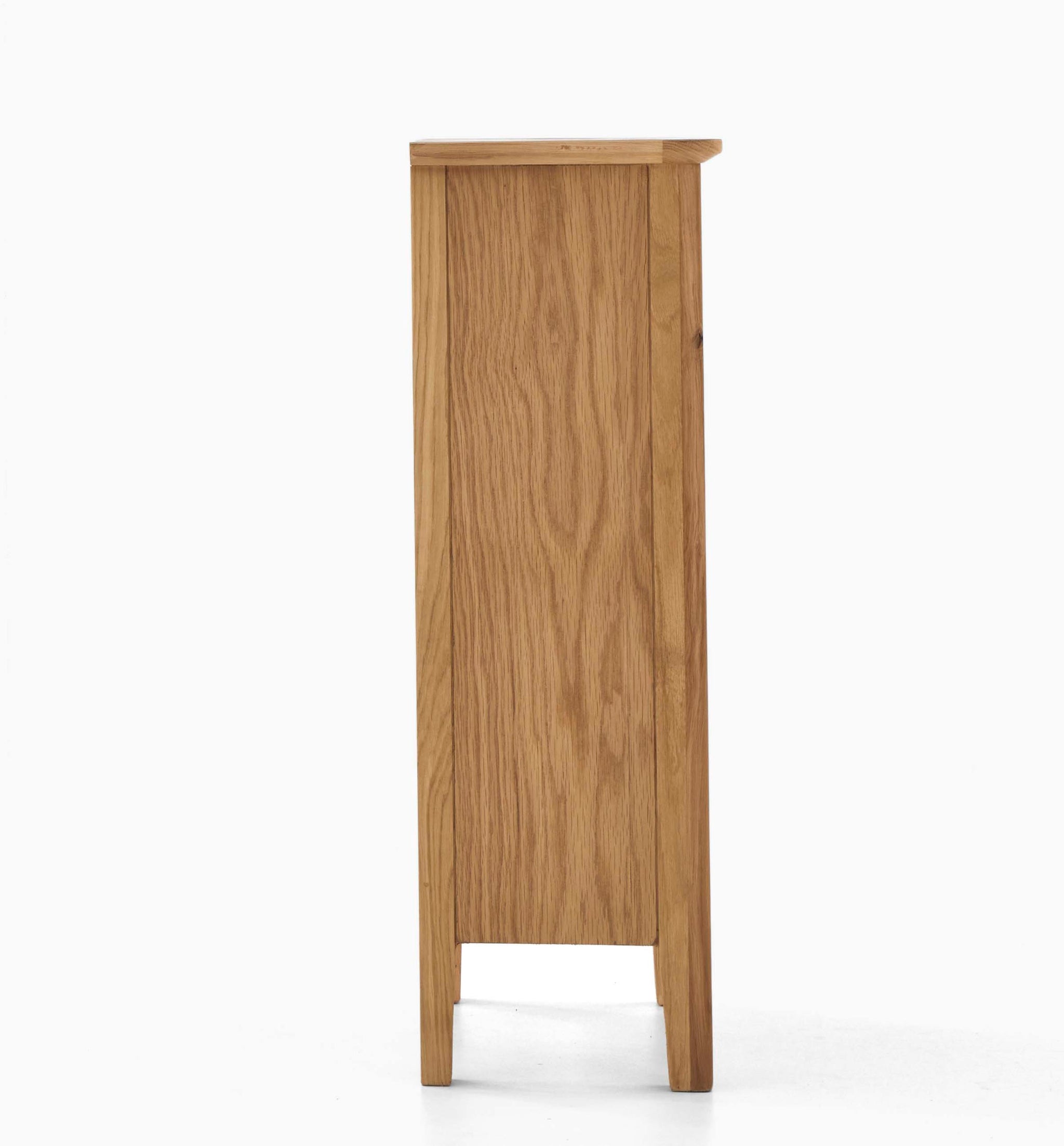 Bexley Small Bookcase - Small Bookcase Oak Storage Sterling Home 3