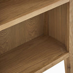 Bexley Small Bookcase - Small Bookcase Oak Storage Sterling Home 5