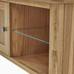 Bexley Small TV Unit - Small Media Stand Oak Storage Sterling Home 3