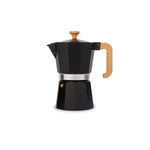 La Cafetiere Black 6 Cup Expresso Maker - LC Espresso Maker 6 Cup Black Wood Handle Sterling Home 3