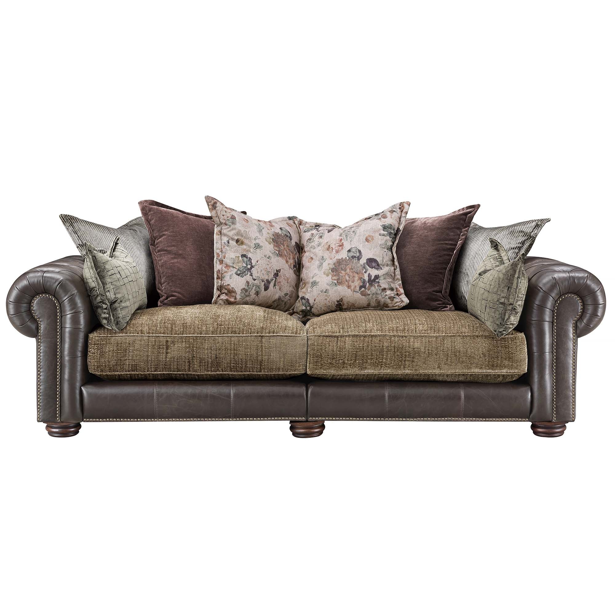 Blossom 3 Seater Pillow Back Sofa - 3 Seater Sofa - Standard Frame Sofas Sterling Home 1