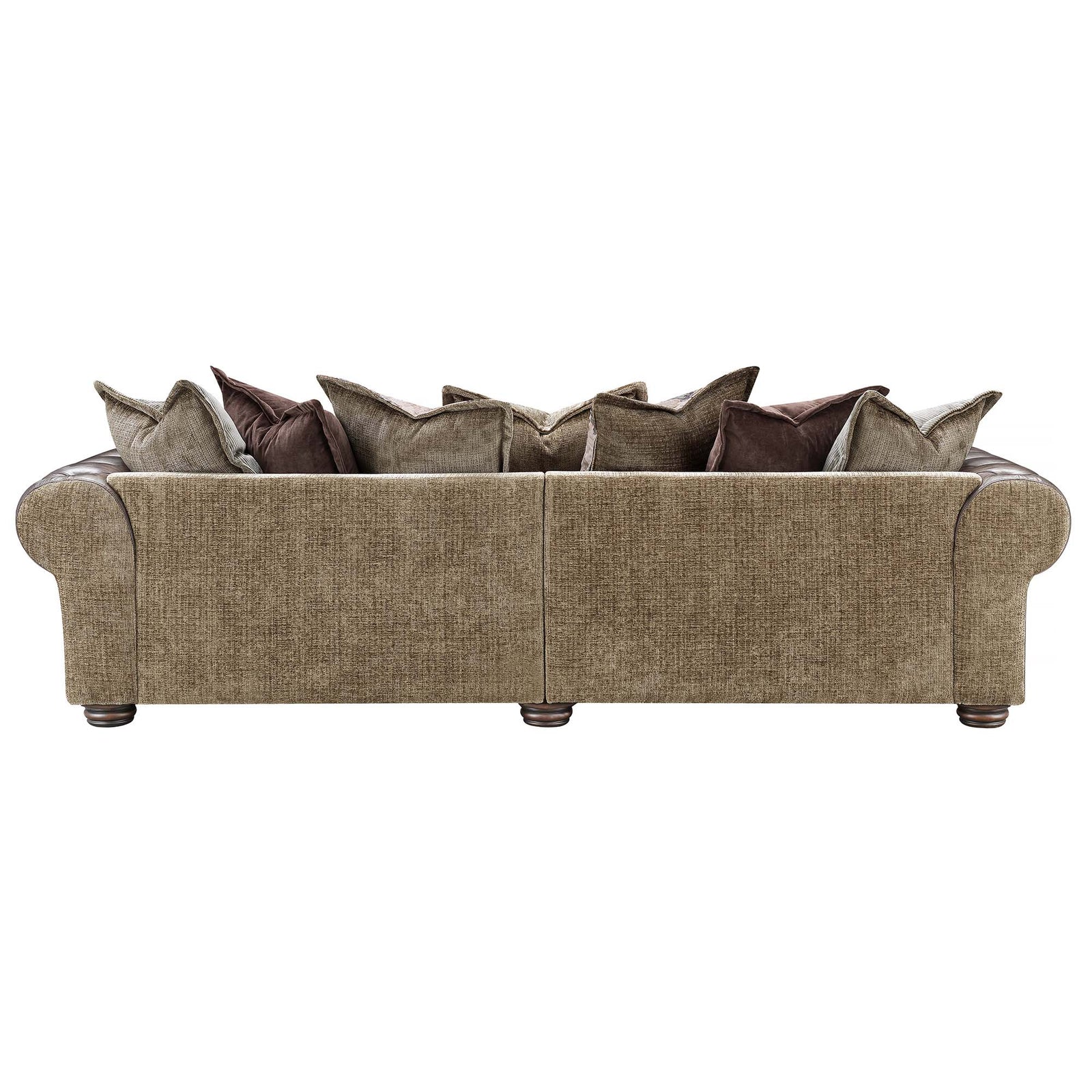 Blossom Large 4 Seater Pillow Back Sofa - 4 Seater Grande Split Sofa - Split Back Frame 4 Seater Sofas Sterling Home 5