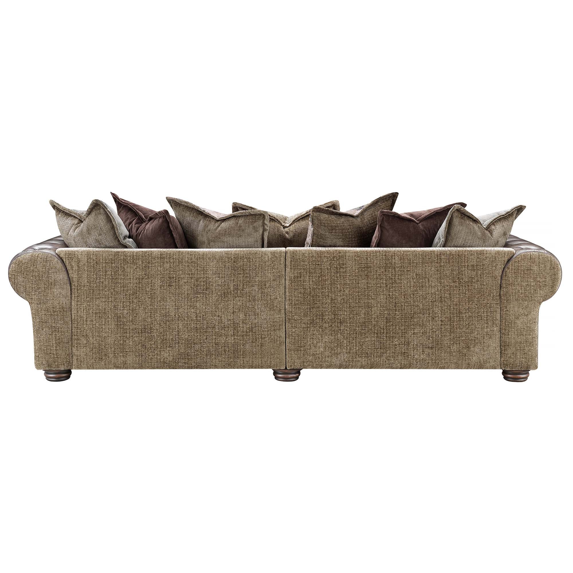 Blossom Large 4 Seater Pillow Back Sofa - 4 Seater Grande Split Sofa - Split Back Frame Sofas Sterling Home 4