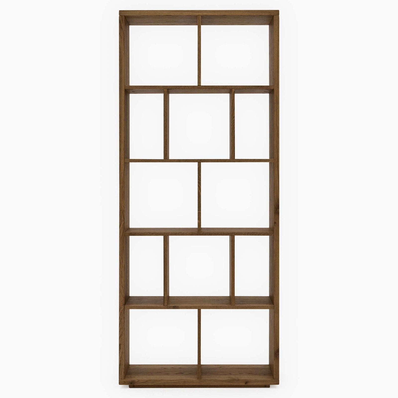 Sunnie Bookshelf - Bookshelf Brushed Oak / Hesse Dark Oil Storage Sterling Home 1