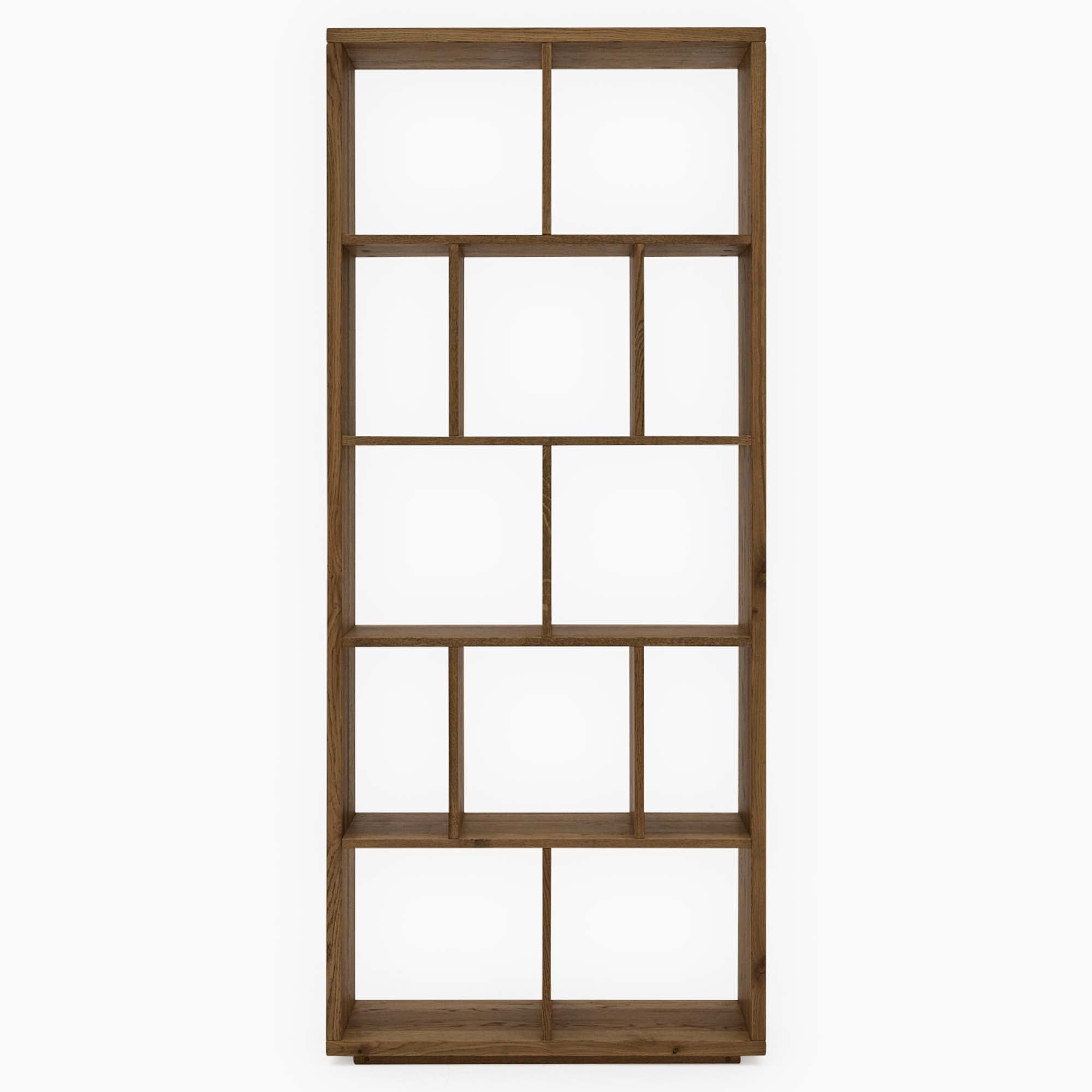 Sunnie Bookshelf - Bookshelf Brushed Oak / Hesse Dark Oil Storage Sterling Home 1