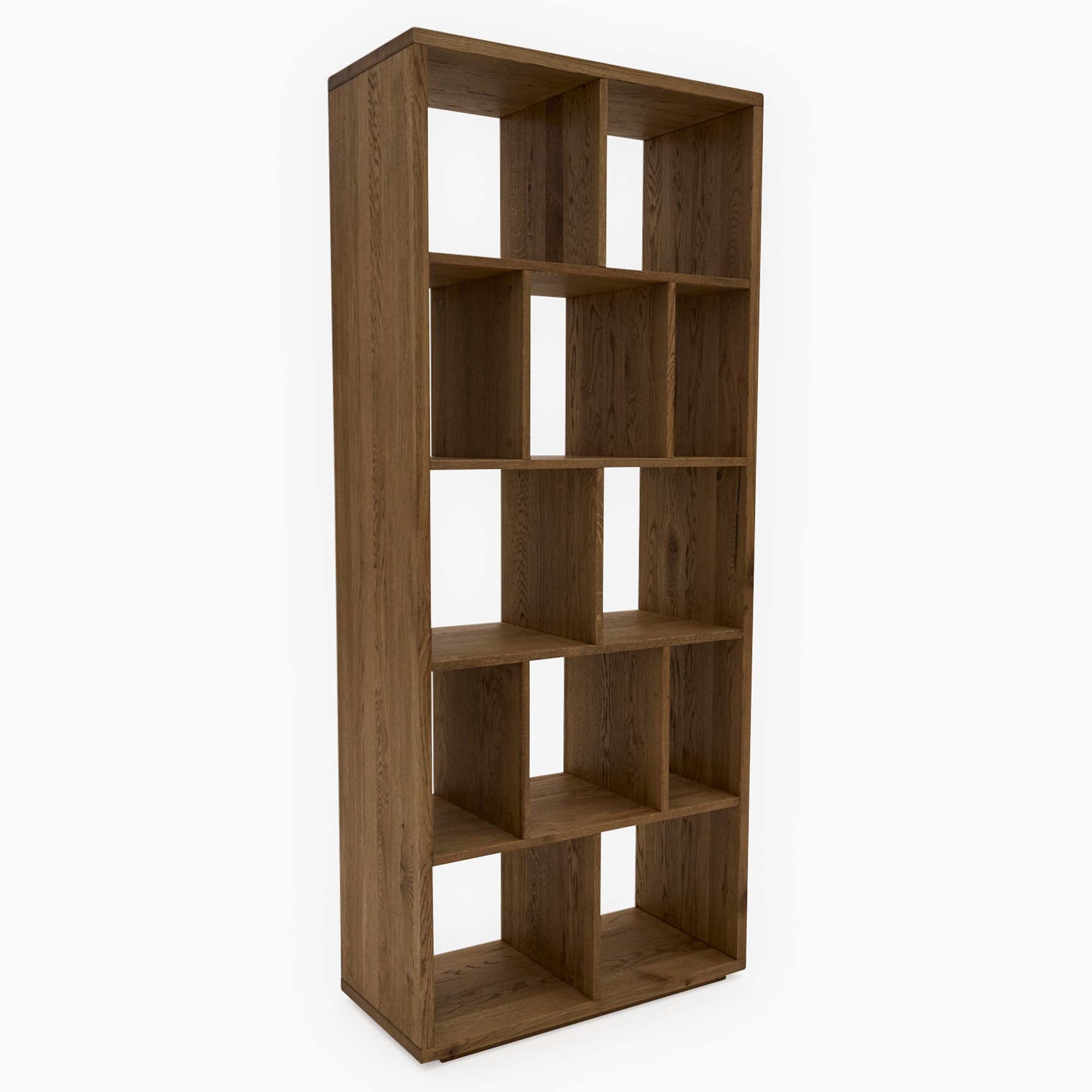 Sunnie Bookshelf - Bookshelf Brushed Oak / Hesse Dark Oil Storage Sterling Home 7