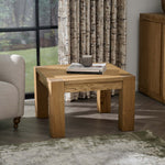 Sunnie Side Table - Lamp Table Brushed Oak / Hesse Dark Oil Tables Sterling Home 2